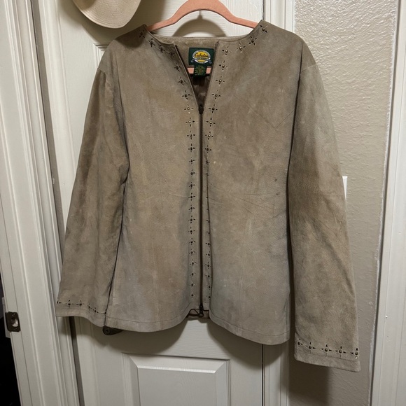 Cabela's Jackets & Blazers - Cabela's Suede Leather Jacket